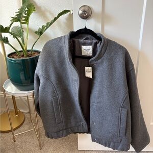 Abercrombie & Fitch Gray Women's Jacket